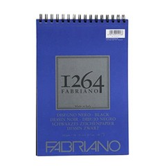 Fabriano Sketchbook F-1264 Black F1264-BTA4