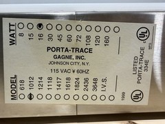Porta-Trace Light Box Vintage Art Design Model 1012 16 Watt Tracing Tool TESTED