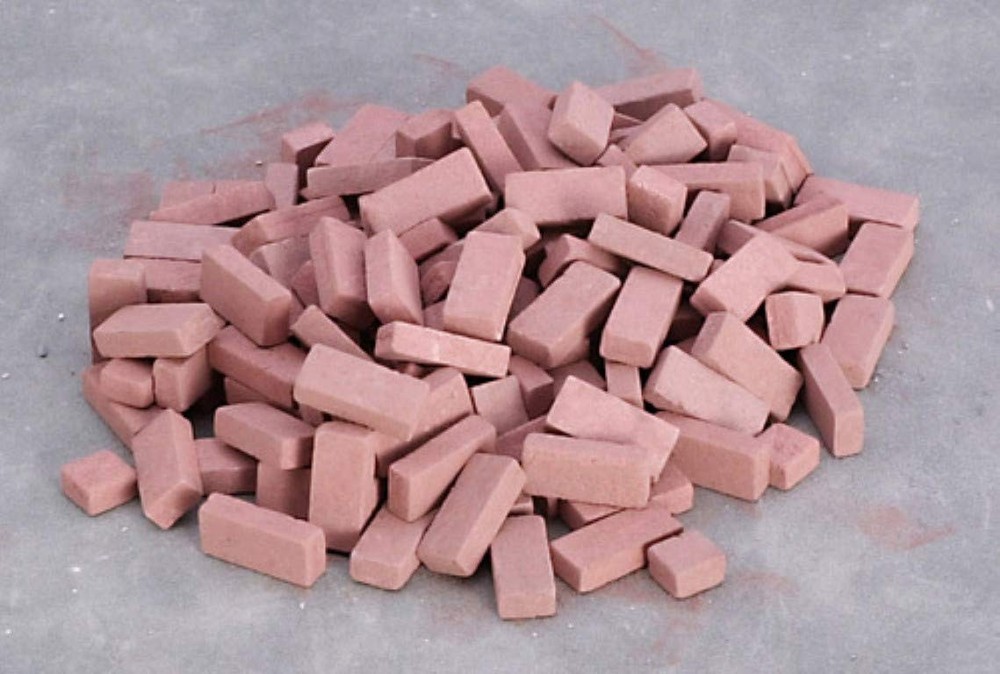 Dollhouse Miniature 1:12 Scale 325 Pc RED Brick Blend SET #Ym0181