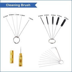 Airbrush Cleaning Kit Spray Wash Cleaning Pot Stabilizer Jar Bottles