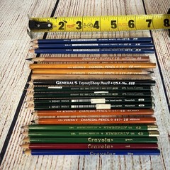 Vintage 1990s Artist Drawing Pencil Lot General’s Faber-Castell Crayola USA