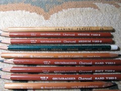 Lot/15 Artist Drawing Pencils General’s Grumbacher Wolff Sketching