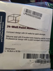 24 Well Paint Moisturizing Storage Box