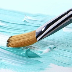 Artist Acrylic Paint Set Beginners Multi Media Art Supplies Durable Vivid Colors