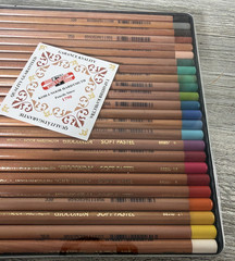Koh-I-Noor Gioconda 24 Soft Pastel Pencils Czech Republic 8828 New & Sealed
