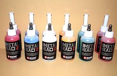 12 Metal Head Paint Marker 2 Oz Metal Marking Red White Blue Green Yellow Orange