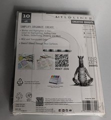 Zebra Mildliner Double Ended Creative Markers 10 Pack Pastel Color Shelf Wear