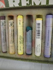 Vintage Royal Talens Rembrandt 15 Soft Pastels sticks for artists Lightly used