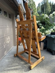 Best Abiquiu Deluxe Pro Easel + Tray. Double H-Frame. Best Easel There Is.