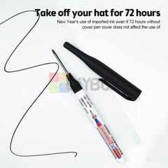 Multi-purpose Deep Hole Marking Pens Long Head Markers Mark Tool Carpenter Pen