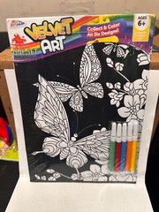Grafix Velvet Art one set