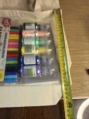 Tulip Fabric Markers Multi-Colored Fine Tip Markers, Paint, And Two Canvas Totes
