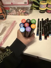 Lot 25 Chameleon Blending Pens Lightly Used Assorted Colors