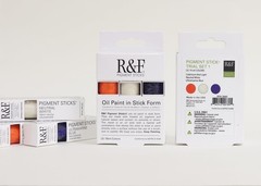 Handmade Paints – Professional Oil Pigment Stick, Trial Set of 3 19ml