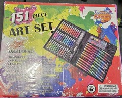 Art Supplies, 151 Piece Drawing Art kit, Child Gifts Art Set Case with Double…