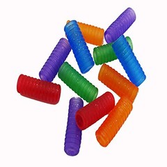 Assorted Colors Rubber Pencil Grips – Grippies for Red,orange,purple,green,blue
