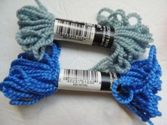 Lot of 6 Skeins Needloft Plastic Canvas Yarn 10 yds/skein 34, 32,55, 07, 08