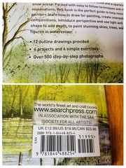 Watercolor Art Bundle:Grabie 50 Paint Set, Floral Workbook & Matthew Palmer Book