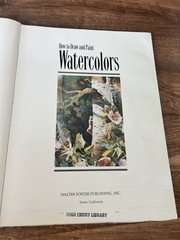 How To Draw And Paint Watercolors Collecter Series 1991