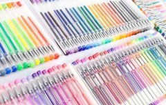 Pens Set, 260 Pack 130 Colored Pens Plus 130 Refills for Adult Coloring Books…