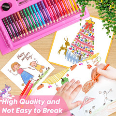 Art Supplies, 283 Pieces Drawing Set Art Kits with Trifold Art Easel, 2 Drawing