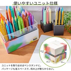SAKURA CRAY-PAS Coupy Pencil Cubebox 72 colors FY72BOX-AZ1