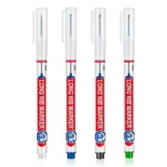 4Pc Long Nib Head Permanent Marker 20mm Deep Hole Waterproof Graffiti Pen