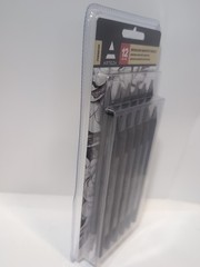 Arteza Woodless Graphite Pencils Set Of 12: 2 ea of HB 2B 4B 6B 8B & EE – NEW