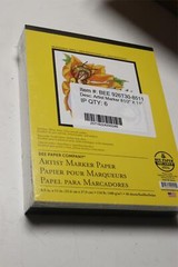 6x Pack 30 Sheet Bee Paper Co 110lb Bleedproof Artist Marker Pad 8.5″ x 11″ USA