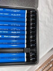 Big Lot of Drawing Pencils Staedler Generals Wolff’s Staedler Mars Lumograph
