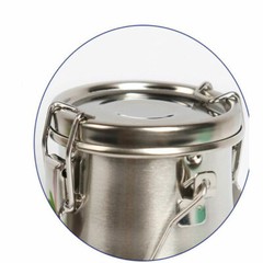 Artist Brush Clean Bucket Stainless Steel Brush Washer for Oil Painting Medium