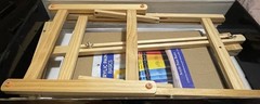 Master’s Touch 51 Pieces Acrylic Paint Set With Wood Easel- NEW OPEN BOX