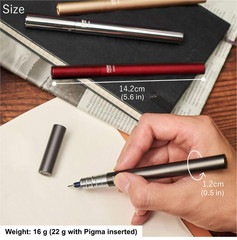 Sakura PIGMA Holder Metal Pen Jacket – Crimson Red/Graphite/Navy/Black (Japan)