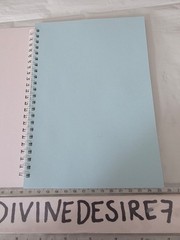 Silvine Multi Colour Pages A5 Blank Ring Bound Sketch and Note book Notebook 72