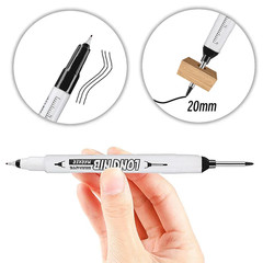 Double Tip Deep Hole Long Head Nib Markers Graffiti Marker Metal Pen Waterproof