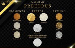 Posh Chalk Metallic Precious Paste 110 ml / 3.71 oz – All colors – You Choose