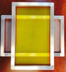 Aluminum Screen Printing, Size 9” x 20” Pre-stretched Frame