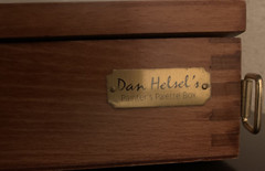 Dan Helsel Easel Painter’s Palette Box Plein Air French Easel – Partial as shown