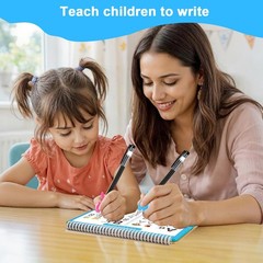 Heclia Magic Pens & Refills for Kids 48 PCS Grooved Book Magic Pens for Child…