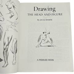 Drawing the Head & Figure Jack Hamm 1983 Perigee Book Art Instruction Guide