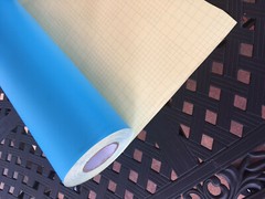 Vinyl Resist 20 Mil Sandblasting film Etch Mask Stencil 24.5″ X 30 FT Blue Magic