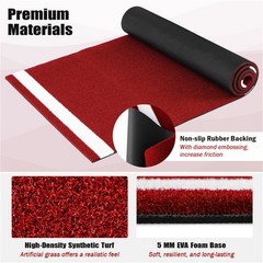 Softball Pitching Mat 10ft x 3ft Artificial Turf Indoor Outdoor Training Aid