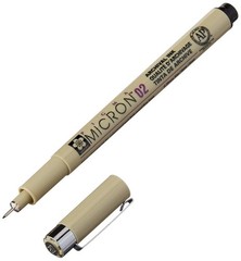 50151 Micron Pen, 02-0.30mm Tip, Black Ink, Box of 12 Pens