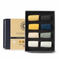 Unison Colour Soft Pastels Drawing Half Stick Mini 8 Set