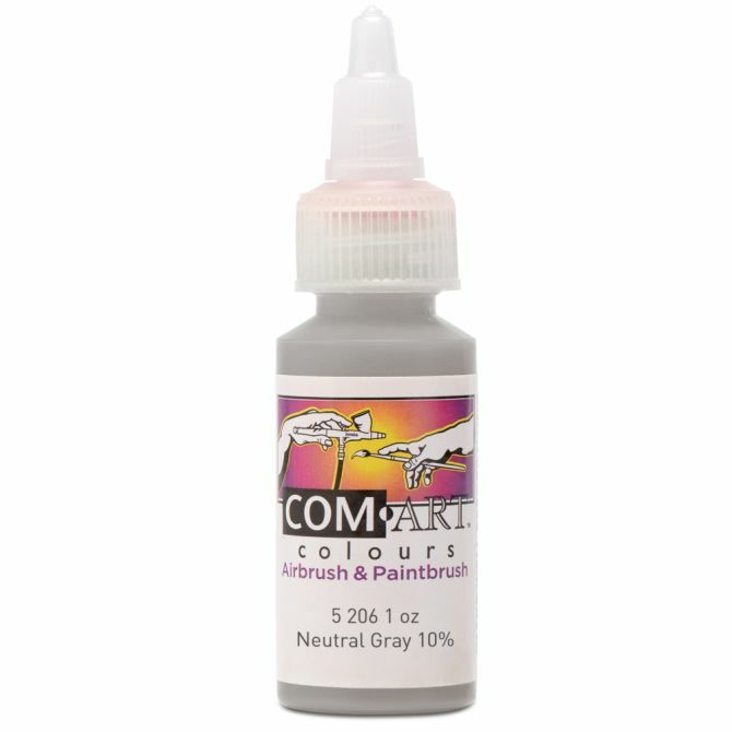 Com Art Colours Acrylic Neutral Photo Gray 10% 1 oz (5-206)