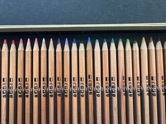 Karisma Colour Colored Pencils Rare 36 Count Including Metallic Jade