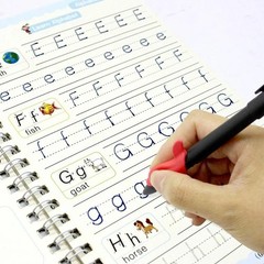 Magic Practice Copybook Kids Reusable Writing Book Calligraphy English Pen USA