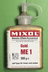 Mixol ME1 Metallic Gold Effect 300g Bottle
