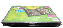 New Sealed Darice Artyfacts Portable Art Studio DELUXE ART SET 120 Total Pieces