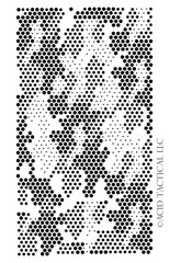 Mylar Camouflage Stencils Duck Rifle Gun Airbrush Spray Paint Mask TAC CAMO 4pk